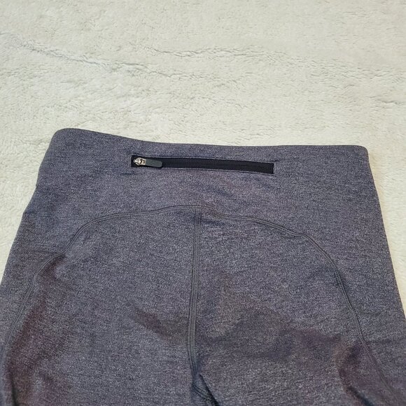 Lululemon Speed Up Tight Gray Active Gym Yoga 20" Inseam Capri Cropped Legging 4 - Picture 3 of 6